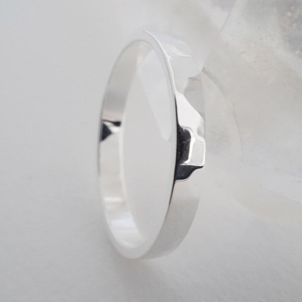 Hammered Boyfriend Ring