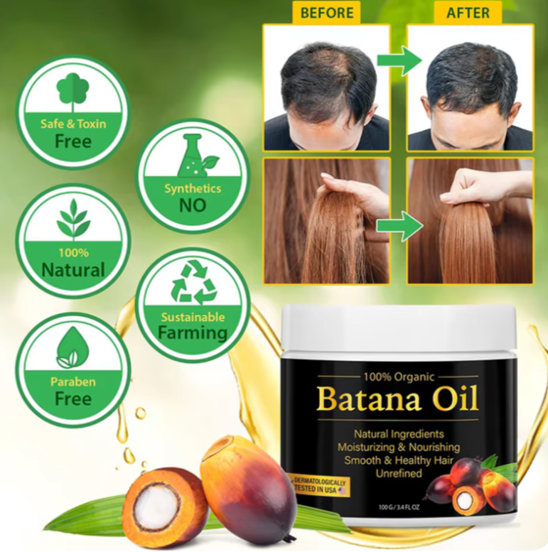 TCS Organic Batana Hair Elixir Growth Oil™