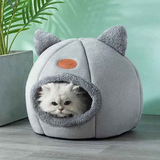 Plush Cat Bed